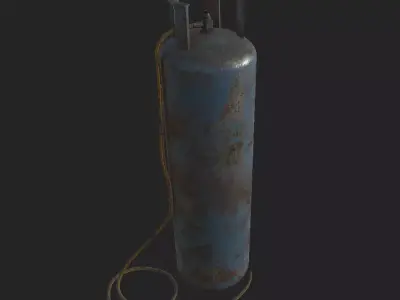 Fuel tank Free 3D model purchase