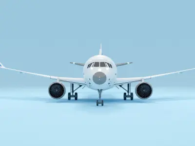 Plane 3D model get