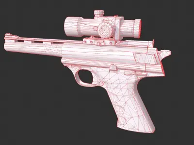 AMT Automag Low-poly 3D model