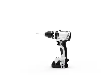 Cordless Power Drill 3D Model  3D model