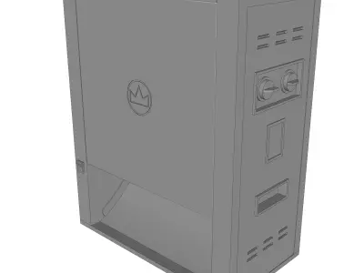 ROUND UP PRINCE CASTEL CTDE 3D model