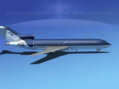 Boeing 727-200 Air Charter Intl 3D model