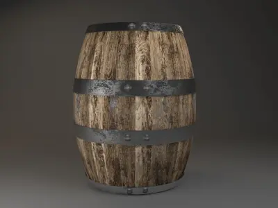 Barrel 3D model