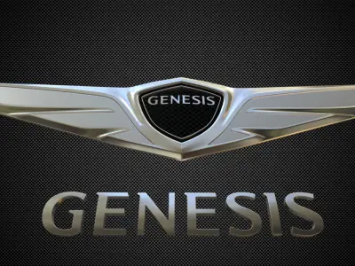genesis logo 3D model