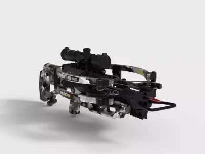 Tenpoint Siege Crossbow Low-poly 3D model