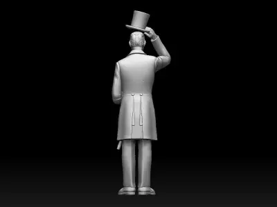  gentleman 3D print model