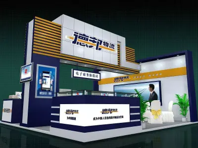 Exhibition - Area -6X6-3DMAX2009-09 3D model