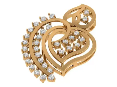 Antique Diamond Pendant 3D print model purchase