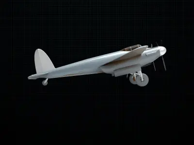 de Havilland DH 98 Mosquito 1 3D model