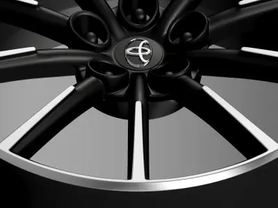 Toyota 86 G rim 3D model