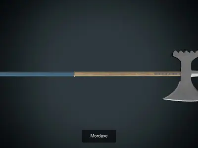 Low poly weapon PBR asset pack