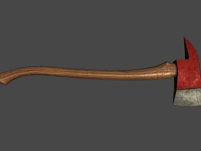 Melee Weapon Pack 14 weapons Low-poly 3D model