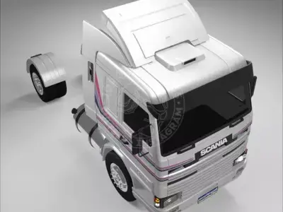 CARROCERIA BODY RC 1 14 SCANIA R113 and MODS 3D print model