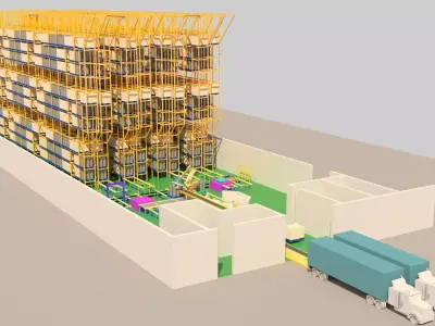 Warehouse 1 3D model