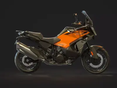 Base model KTM1390 Super Adventure 2026 3D model