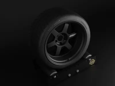 TE37V model 2324 Low-poly 3D model
