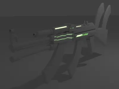 Modified AK47 3D model