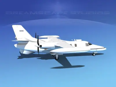 Dreamscape AF-44 Star Executive V08 3D model