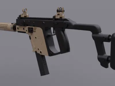 Kriss Vector Free 3D model purchase