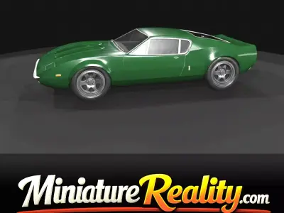 1-87 AMC AMX 2 - 1969 Print Ready STL 3D print model