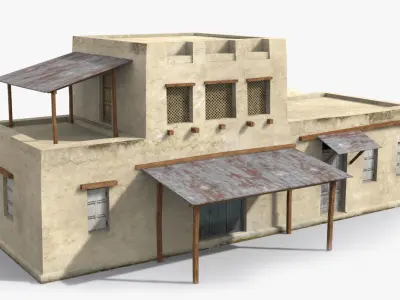 Arab x17 Low-poly 3D model purchase