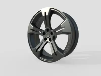 Rim 17 in M2 Free low-poly 3D model