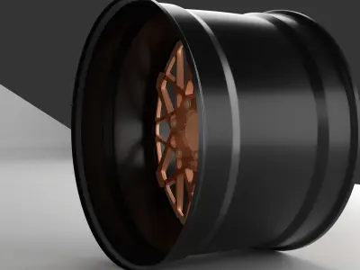 American Racing  Wheels 3D model