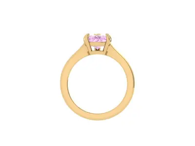 Pear Ring 3D print model get