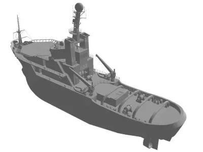 ETV Waker Low-poly 3D model