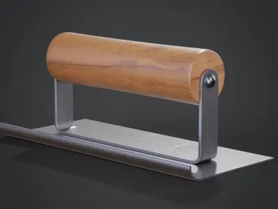 Step Trowel Inside Edge 3D model