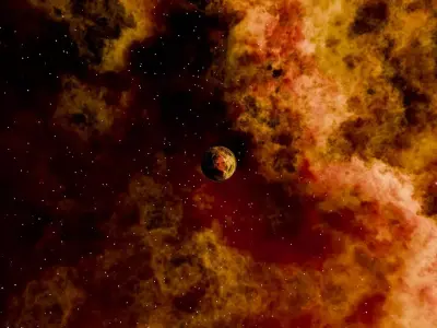 The Ignis Cataclysm Nebula HDRI 16k seamless 3D model