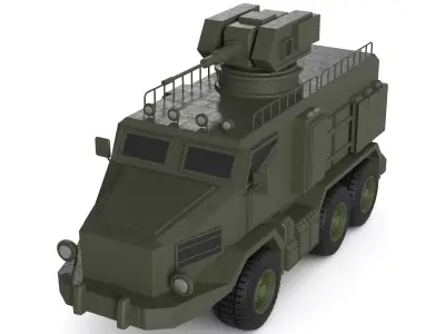 Military AEV 3D model by Funcb
