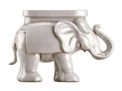 JONATHAN Y Barrel Garden Stool 3D model