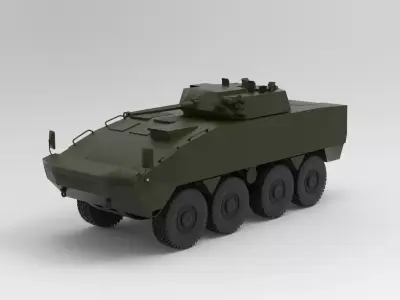 armoured fighting vehicle 3D model purchase