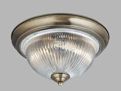 Antique Brass Arnott Light Flush Mount 3D model