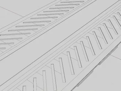 Iron floor Game Assets item1 Free 3D model