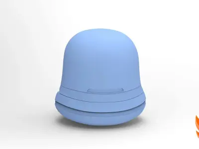 Snowtrooper Helmet 3D model