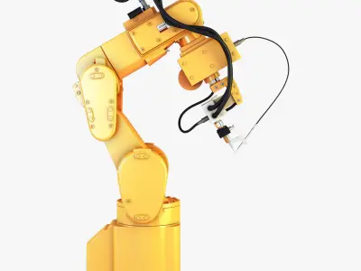 Generic Industrial Robot v 1 3D model