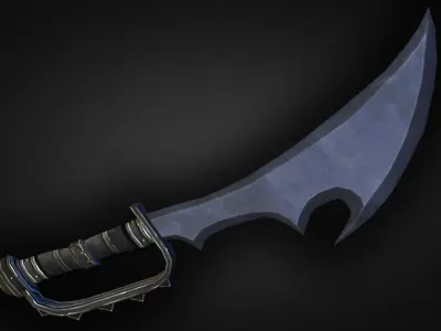 Fantasy Weapon Collection Low-poly 3D model purchase
