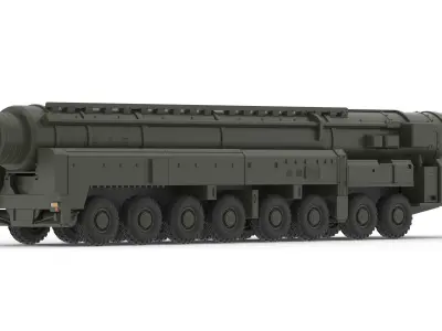 RS-28 Sarmat 3D model