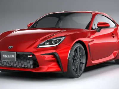 Toyota GR 86 2022 3D model purchase