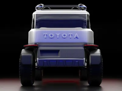 2023 Toyota Baby Lunar Cruiser Concept 3D model