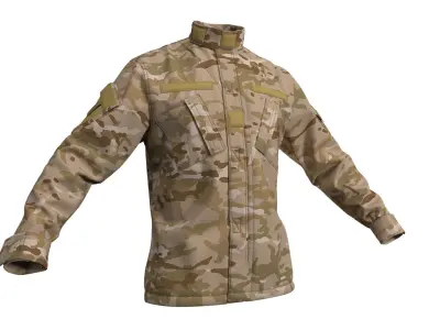 Crye Precision G3 Combat Jacket - Marvelous Designer 3D model