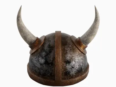 Viking Helmet 04 3D model
