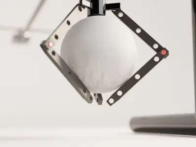 Drone with ball 3D model