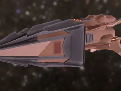 Star Trek - Kazon Torpedo 3D model