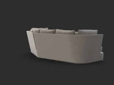 Apollo Sofa Collection 3D model