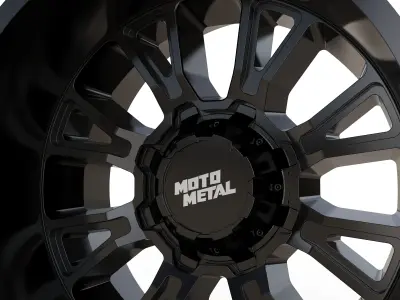 MOTO METAL LEGACY WHEEL 3D MODEL 3D model