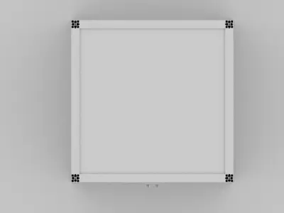 Caisson de protection Free low-poly 3D model