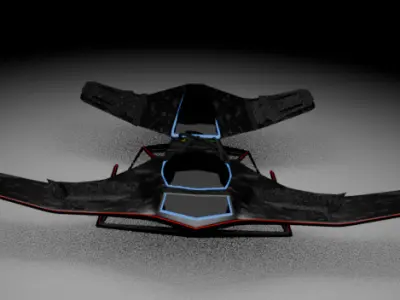 Space Glider 3D model